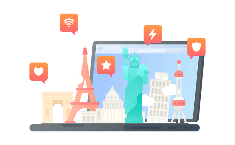 在西班牙连接到中国的代理 - 翻回VPN